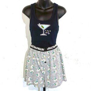 Dirty Martini PJ Set - Austin Powers Boxers and Be as you Are Top - Size Large